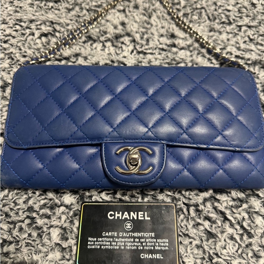 Chanel Wallet On Chain Clutch Quilted Lambskin